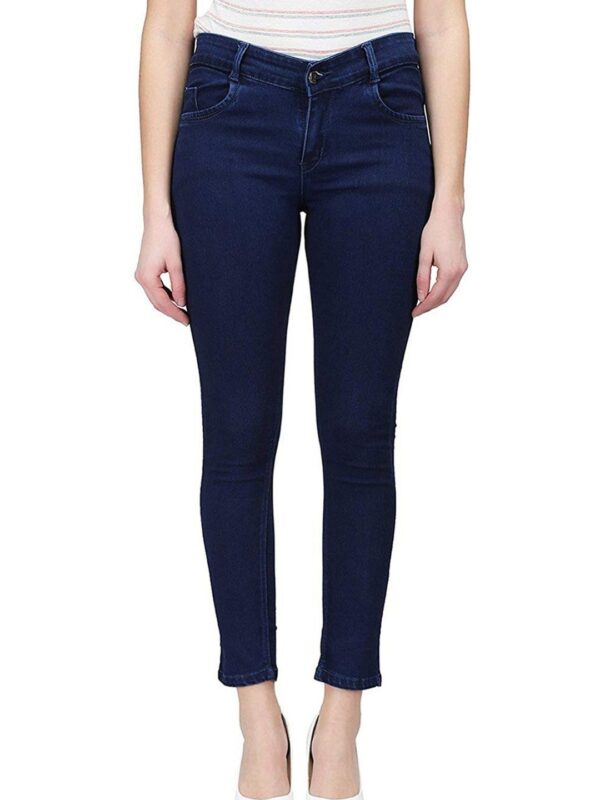 Classic Solid Colour Women Jeans