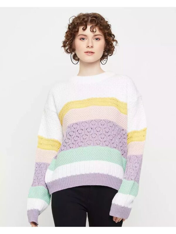 Oversized Round Neck Knitted Sweater for Women