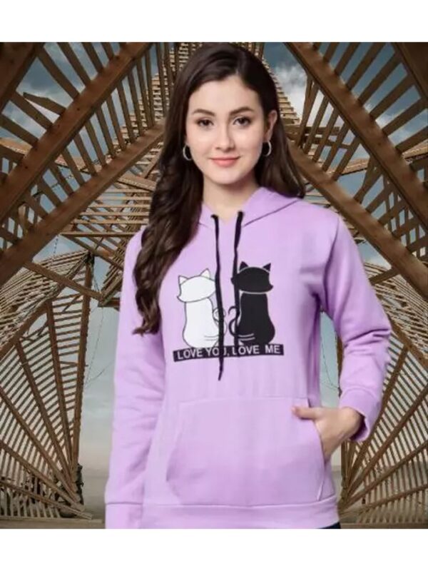 Graphics Print Hoodie for Women
