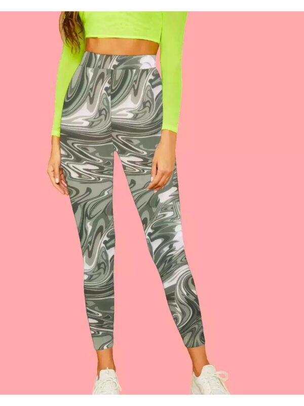 Printed Active Sports Leggings for Women