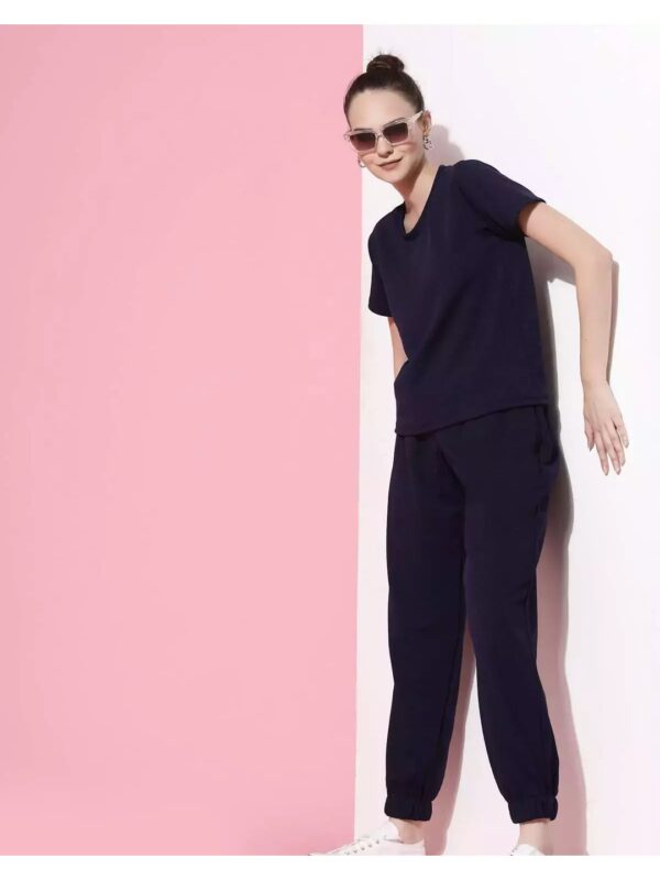 Solid Co-ord Set for Women
