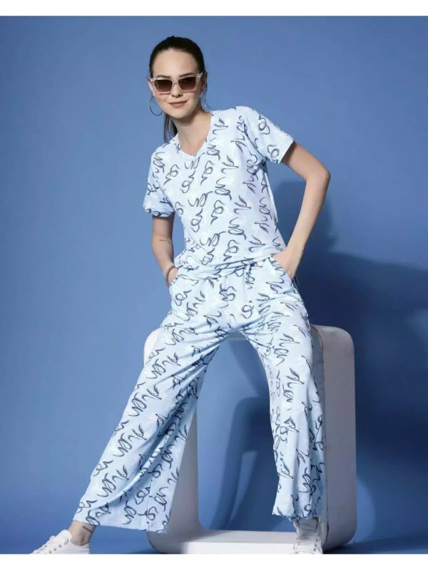 Abstract Print Co-ord Set for Women