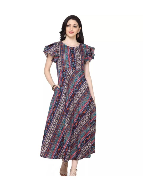 Printed Maxi Dress for Women