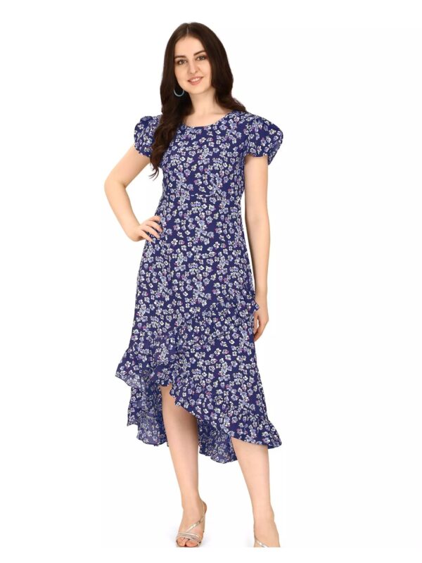 Floral Maxi Wrap Dress for Women