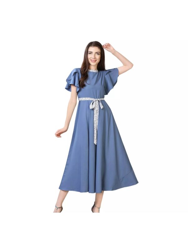 Solid Maxi Dress for Women