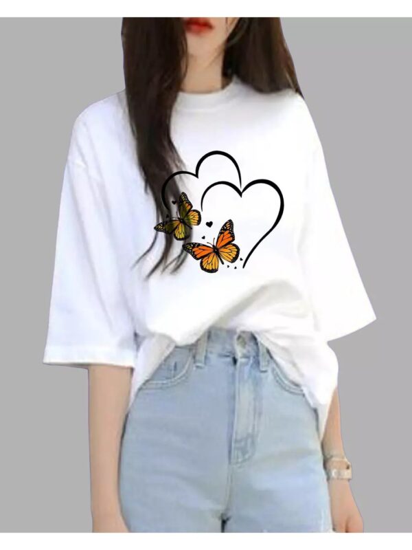 Trendy Graphics Print Oversized T-shirt for Women