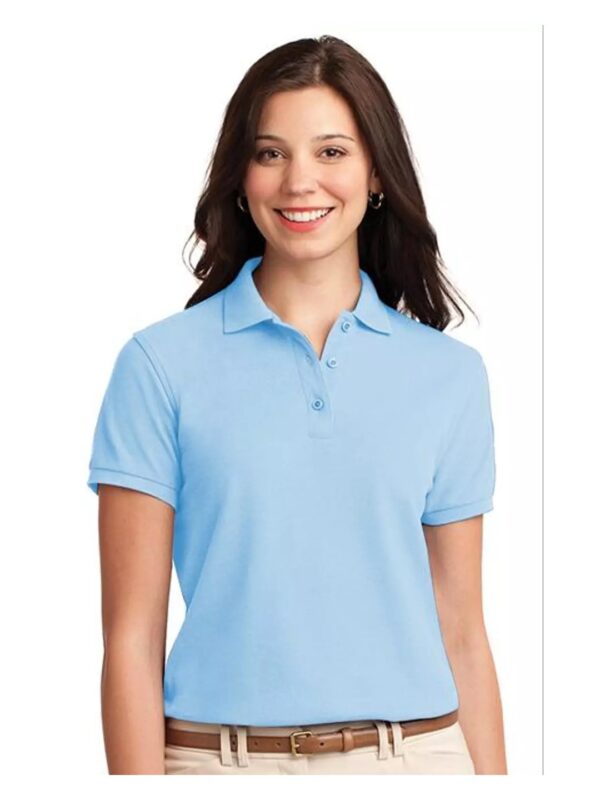 Regular Solid Polo T-shirt for Women