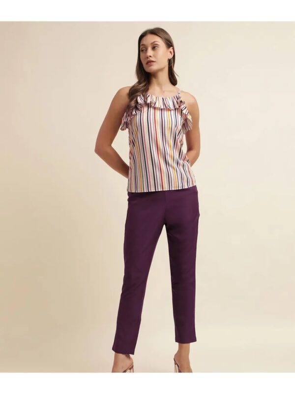 Selvia Sleeveless Striped Top for Women