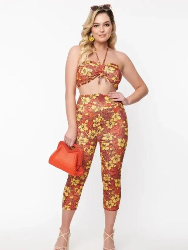 Vibrant Floral Printed Co-Ord Set