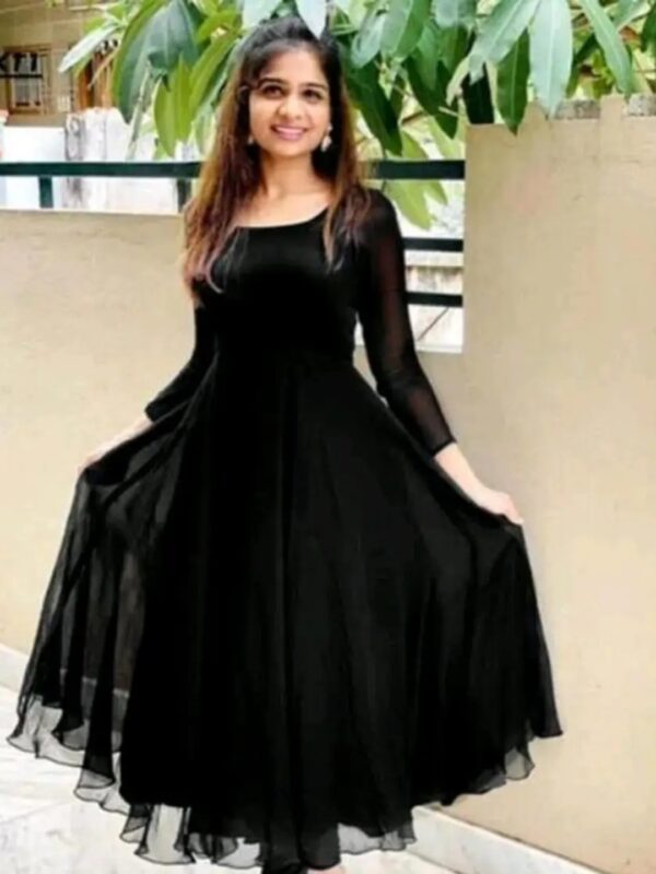 Solid Flair Anarkali Kurta for Women