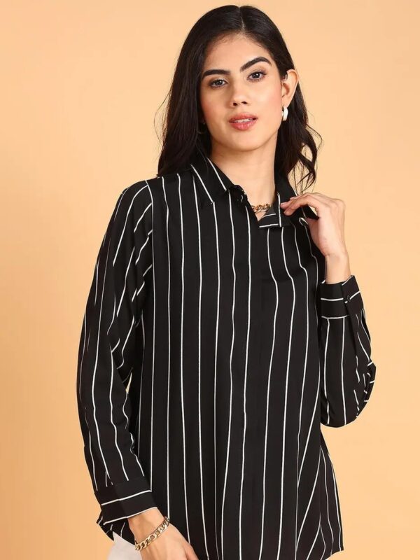 Striped Regular Shirt for Women