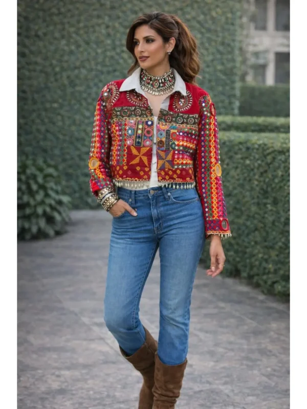 Style-12-Ethnic-Jacket-over-Western-Basics-Look-Book