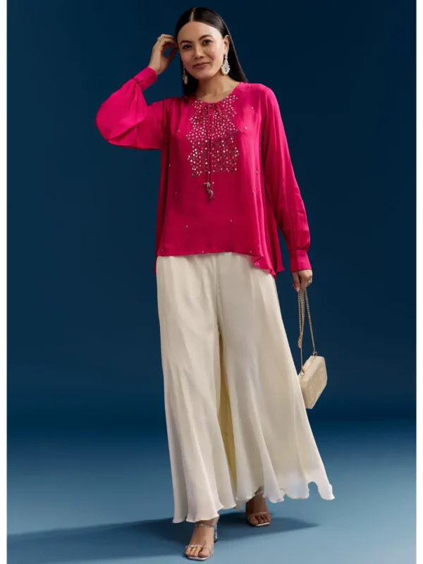 Style-9-Bright-Top-with-Wide-Leg-Trousers-Look-Book